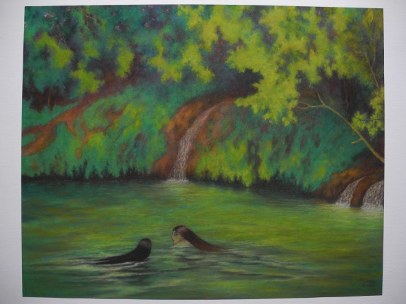 Two swimmers