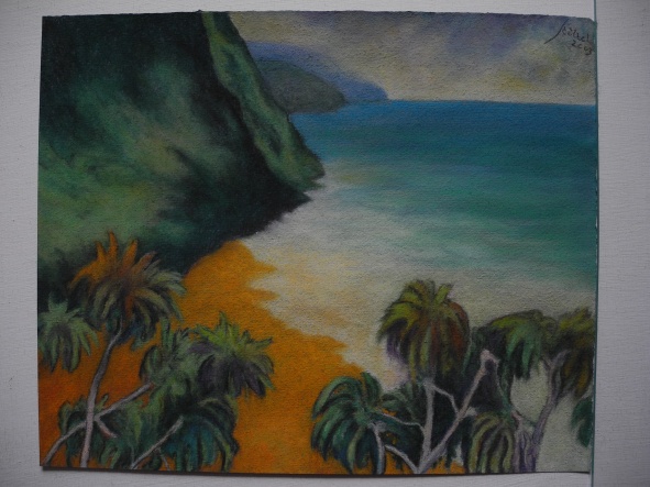 Palms at the beach