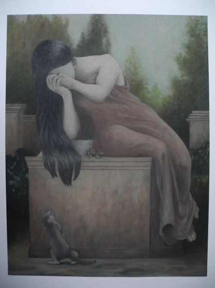 The lamentation and the kitten