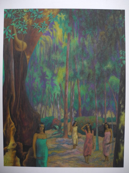 Women collecting firewood
