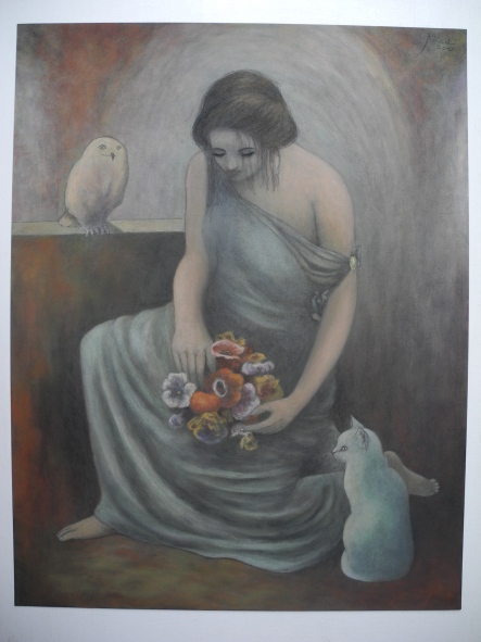 The mourner
