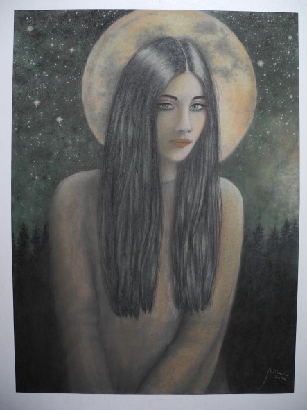 The witch at full moon