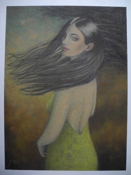 A sudden gust of wind