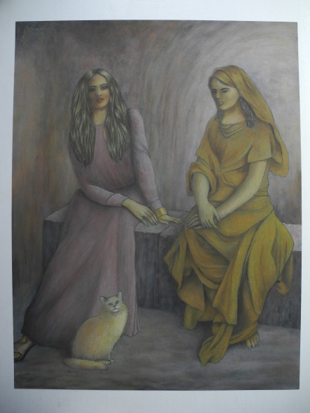 The model and the nun